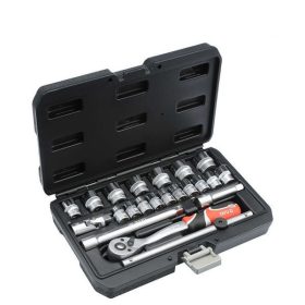   YATO YT-38561 Dugókulcs készlet 22 részes 3/8 Col 6-22 mm CrV