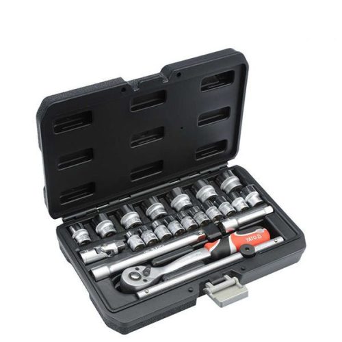 YATO YT-38561 Dugókulcs készlet 22 részes 3/8 Col 6-22 mm CrV