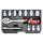 YATO YT-38671 Dugókulcs készlet 12 részes 1/2 Col 10-24 mm CrV