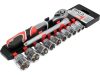YATO YT-38683 Dugókulcs készlet 12 részes 3/8 Col 10-24 mm CrV