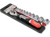 YATO YT-38683 Dugókulcs készlet 12 részes 3/8 Col 10-24 mm CrV