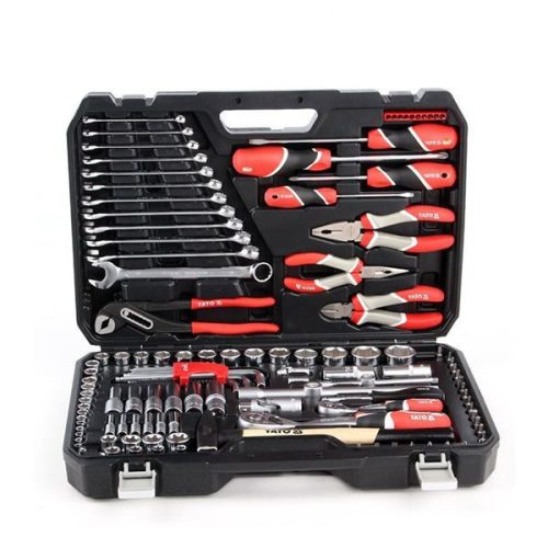 YATO YT-38901 Szerszámkészlet 122 részes 1/4", 1/2" CrV CrMo