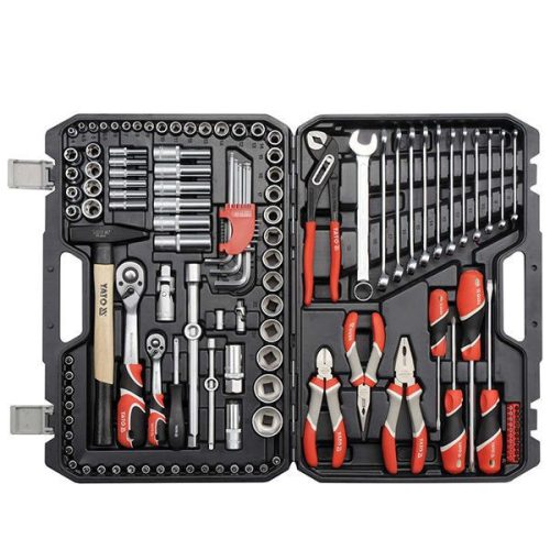 YATO YT-38901 Szerszámkészlet 122 részes 1/4", 1/2" CrV CrMo