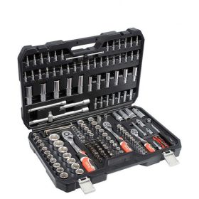   YATO YT-38931 Dugókulcs készlet 173 részes 1/4 Col, 3/8 Col, 1/2 Col CrV
