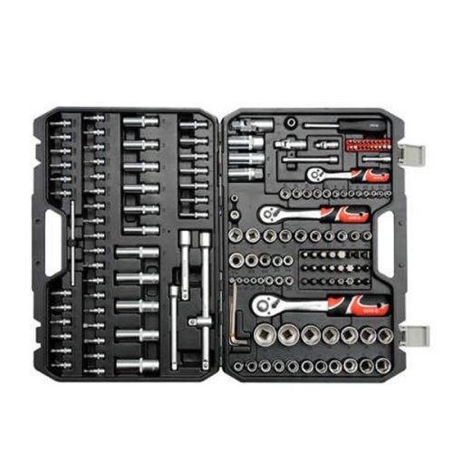 YATO YT-38931 Dugókulcs készlet 173 részes 1/4 Col, 3/8 Col, 1/2 Col CrV