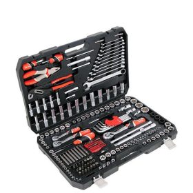   YATO YT-38941 Szerszámkészlet 225 részes 1/4 Col, 3/8 Col, 1/2 Col CrV CrMo