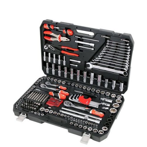 YATO YT-38941 Szerszámkészlet 225 részes 1/4 Col, 3/8 Col, 1/2 Col CrV CrMo