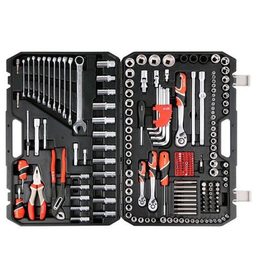 YATO YT-38941 Szerszámkészlet 225 részes 1/4 Col, 3/8 Col, 1/2 Col CrV CrMo