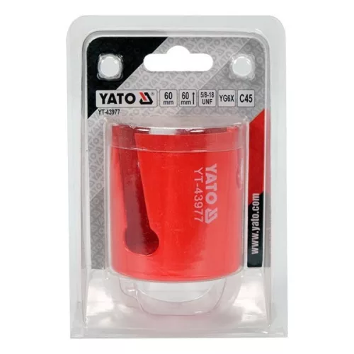 YATO YT-43977 Körkivágó 60 mm 5/8 Col TCT