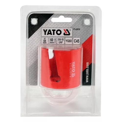 YATO YT-43979 Körkivágó 68 mm 5/8 Col TCT