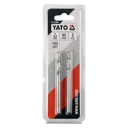YATO YT-43994 Központosító fúró körkivágóhoz 6 x 95 mm (2 db/cs)