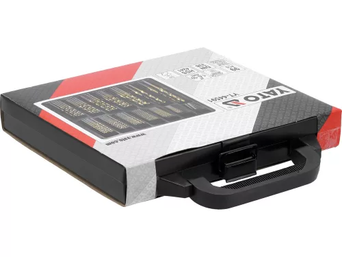 YATO YT-44591 Csigafúró készlet 99 részes 1-10 mm HSS Tit