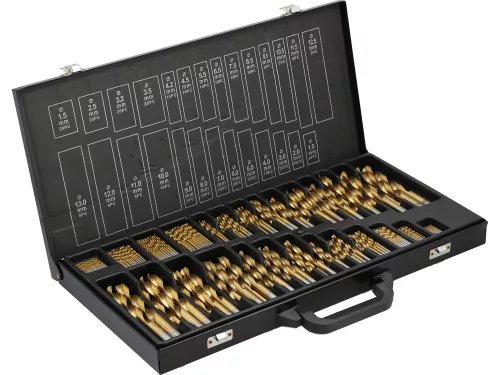 YATO YT-44595 Csigafúró készlet 300 részes 1-10 mm HSS Tit