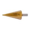 YATO YT-44740 Lépcsős fúró 6-38 mm 12 lépcsős HSS titán-nitrid