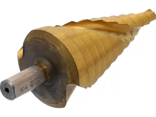 YATO YT-44749 Lépcsős fúró 6-38 mm HSS titán-nitrid