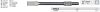 YATO YT-47377 Lapos vésőszár 35 x 410 mm Hex befogás