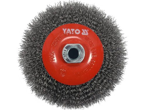 YATO YT-47612 Dönött körkefe M14 125 mm inox