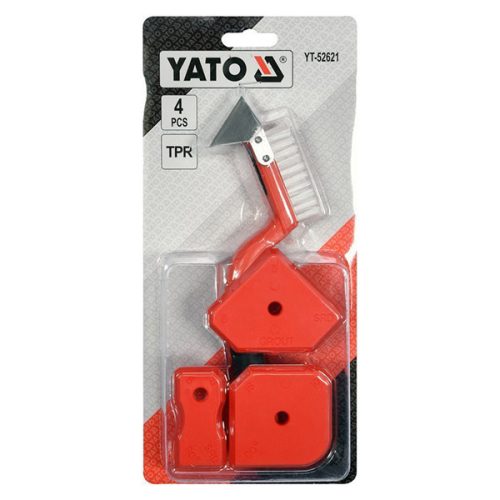 YATO YT-52621 Fugakihúzó szilikonlap készlet 4 részes