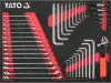 YATO YT-55308 Szerszámkocsi szerszámokkal 157 részes