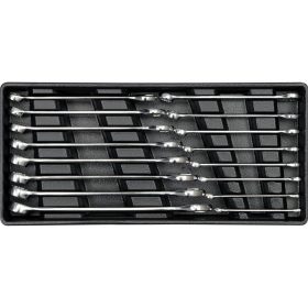   YATO YT-5531 Csillag-villáskulcs készlet 16 részes 6-21 mm (fiókbetét)