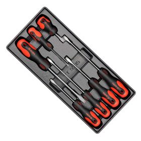   YATO YT-5535 Csavarhúzó készlet 7 részes CrMo lapos (fiókbetét)