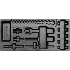   YATO YT-55411 Dugókulcs készlet 25 részes 1/4 Col 3,5-14 mm CrV (fiókbetét szerszám nélkül)