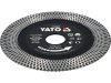YATO YT-59973 Gyémánt vágótárcsa kerámiához folytonos vágóéllel 125 mm