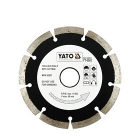   YATO YT-6003 Gyémánt vágókorong 125 x 2,2 x 8,0 x 22,2 mm szegmentált
