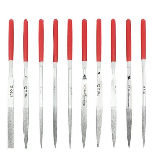 YATO YT-6151 Tűreszelő készlet 10 részes 4,0 x 160 mm