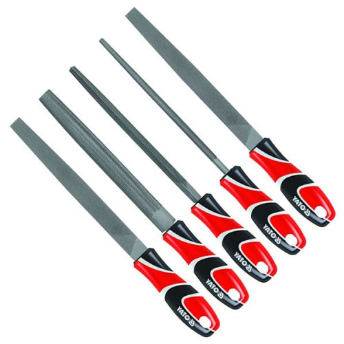 YATO YT-6239 Reszelő készlet 5 részes 250 mm / #3 finom