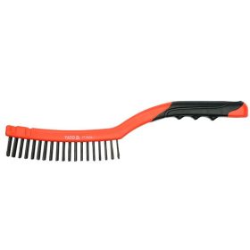 YATO YT-6330 Drótkefe 3 soros hajlított műanyag nyéllel