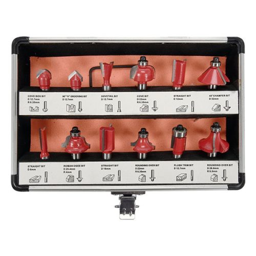 YATO YT-68005 Felsőmaró készlet 12 részes