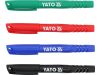 YATO YT-69304 4 db - os műszaki jelölőfilc készlet fekete - zöld - kék - piros