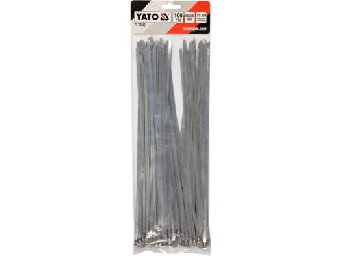 YATO YT-70563 Kábelkötegelő Inox 300 x 4,6 mm (100 db/cs)