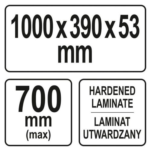 YATO YT-70890 Munkalap marósablon