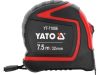 YATO YT-71086 Mérőszalag 7,5 m x 25 mm gumírozott