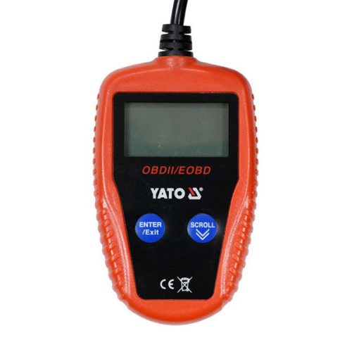 YATO YT-72977 OBD2 hibakód olvasó teszter
