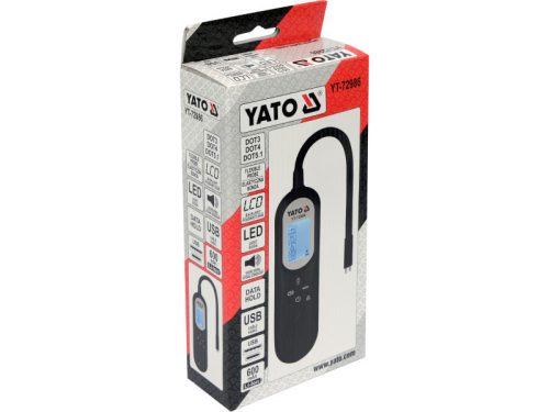 YATO YT-72986 Akkus fékfolyadék teszter LCD kijelző