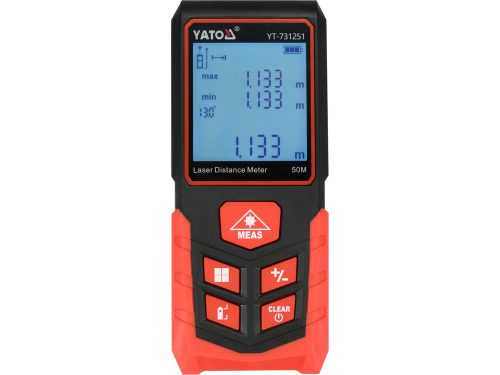 YATO YT-731251 Lézeres távolságmérő 50 m