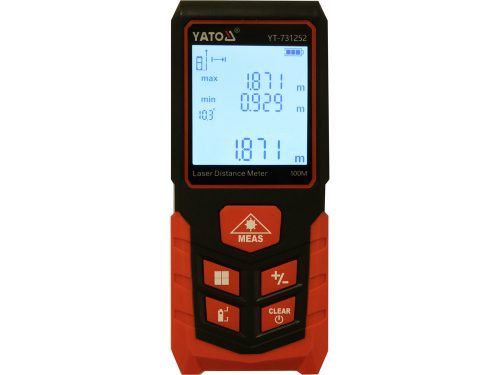 YATO YT-731252 Lézeres távolságmérő 100 m
