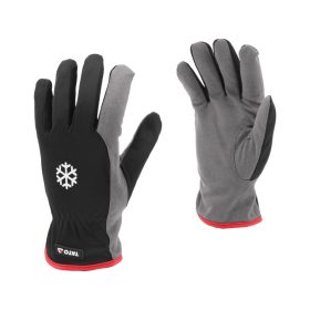 YATO YT-74682 Szintetikus bőr kesztyű, bélelt 8-as méret