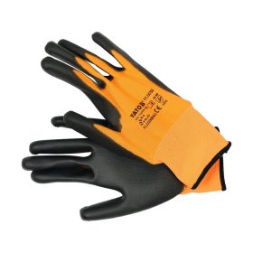 YATO YT-74753 Munkavédelmi kesztyű PU mártott 10-es