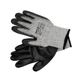   YATO YT-74772 Munkavédelmi kesztyű PU mártott 10-es vágásbiztos