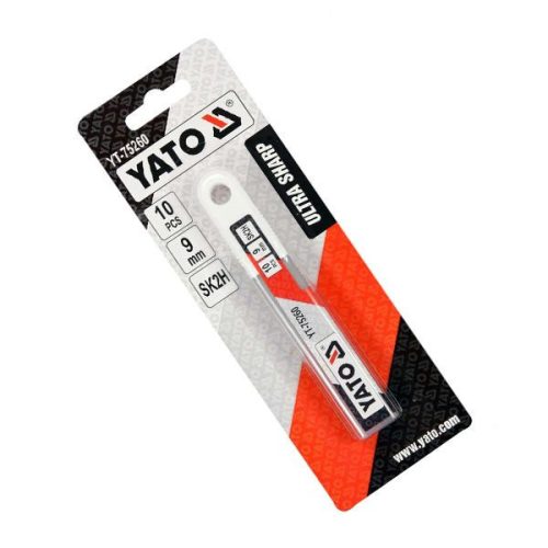 YATO YT-75260 Törhető penge extra éles 9 mm (10 db/cs)