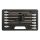YATO YT-7753 Bit dugókulcs készlet 12 részes Spline 1/2 Col M5-M17 CrV