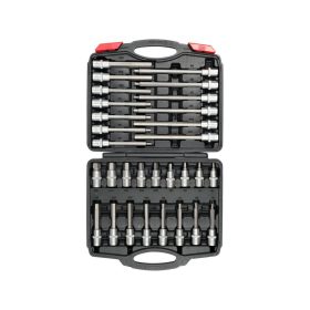   YATO YT-77540 Bit dugókulcs készlet 30 részes Imbusz 1/2 Col 5-19 mm CrV