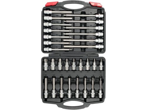 YATO YT-77540 Bit dugókulcs készlet 30 részes Imbusz 1/2 Col 5-19 mm CrV