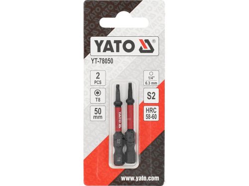 YATO YT-78050 Impact bithegy T8 x 50 mm (2 db)