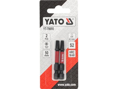 YATO YT-78055 Impact bithegy T27 x 50 mm (2 db)