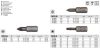 YATO YT-78130 Bithegy PH0 1/4 Col 25 mm (10 db/cs)